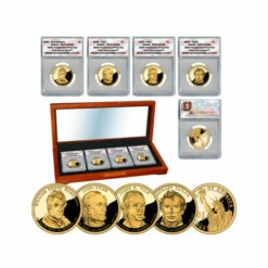Wholesale 🔔 Coin Collector 2009 PR70 ANACS First Day Of Issue Limited Edition Of 3,927 Presidential Dollar Set 😉