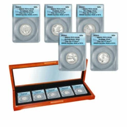 Hot Sale ✨ Coin Collector 2015 PR70 ANACS FDOI LE 874 National Parks Silver Quarters 5-Coin Set 🥰