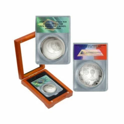 Flash Sale 👏 Coin Collector 2014 PR70 DCAM ANACS FIFA World Cup Brazil Sterling Silver 10 Euro Coin ❤️