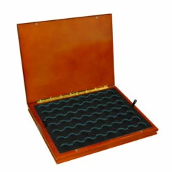Budget 🥰 Coin Collector Wooden Display Box For 56 Quarters 💯