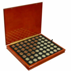 Outlet 👍 Coin Collector 1999-2009 Complete Set Of 24K Gold-Plated State Quarters 👏