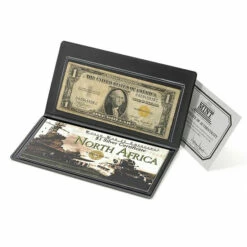 Budget 💯 Coin Collector World War II Yellow Seal "North Africa" $1 Bill 😍