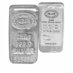 Best Pirce 🔔 Coin Collector Istanbul Gold Refinery (IGR) Quarter Kilo 99.9% Silver Bullion Bar ❤️