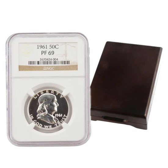 Cheapest π€© Coin Collector 1961 PF69 NGC Benjamin Franklin 90% Silver Half Dollar π