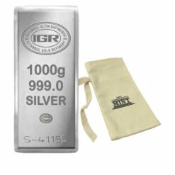 Top 10 🌟 Coin Collector Istanbul Gold Refinery (IGR) 1 Kilogram 99.9% Silver Bullion Bar ❤️