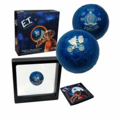 Discount ✨ Coin Collector 2022 E.T. LE 1982 Silver 40th Anniversary Moon Sphere Niue $2 Coin 🧨