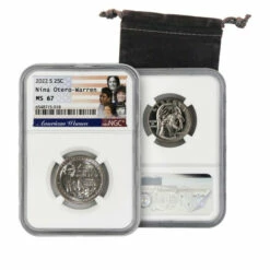 Brand new 😀 Coin Collector 2022-S MS67 NGC American 👩 Women Quarter Series - Nina Otero-Warren 🔥