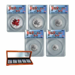 Best deal 🧨 Coin Collector 2020 First Release LE 300 Canada Silver Maple Leaf Fractional 5 Coins ⌛