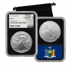 Budget 😍 Coin Collector 2022 MS70 NGC 50 States Silver Eagle Series Coin - New York ⭐