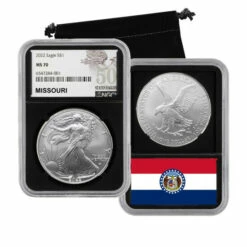 Promo ✔️ Coin Collector 2022 MS70 NGC 50 States Silver Eagle Series Coin - Missouri 😉