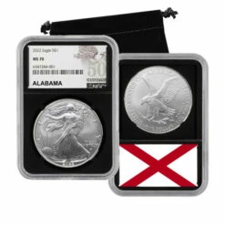 Flash Sale 🌟 Coin Collector 2022 MS70 NGC 50 States Silver Eagle Series Coin - Alabama 🎉