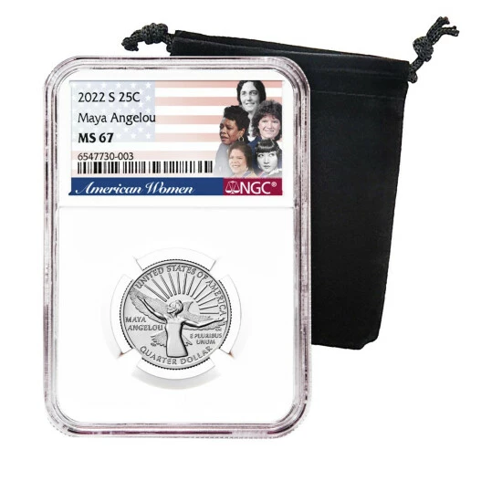 Best reviews of โ๏ธ Coin Collector 2022-S MS67 NGC American ๐ฉ Women Quarter Series - Maya Angelou ๐