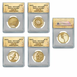Best reviews of 🥰 Coin Collector 2020 PR70 DCAM ANACS American Innovation Dollar 4-Coin Set ✨