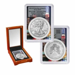 Budget 😀 Coin Collector 2021 MS70 PCGS FDOI Philadelphia Emergency Issue Silver Eagle Dollar 🎁