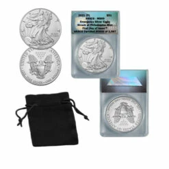 Top 10 👍 Coin Collector 2021 Philadelphia Mint MS69 FDOI LE 3987 Emergency Silver Eagle Dollar 👏