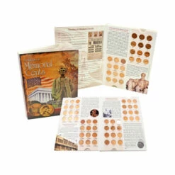 Best Sale 🎉 Coin Collector Complete Lincoln Memorial Uncirculated Set With Album 🌟