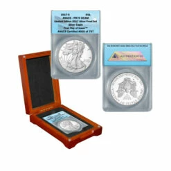 Best deal ⌛ Coin Collector 2017 PR70 FDOI Silver Eagle Coin From Limited Edition Silver Proof Set 🎁