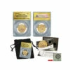 Best deal 🥰 Coin Collector 2015 EU69 ANACS First Day Of Issue Limited Edition Of 2015 Native American Dollar Coin And Currency Set 😉