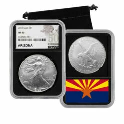 Budget 🔔 Coin Collector 2022 MS70 NGC 50 States Silver Eagle Series Coin - Arizona 💯