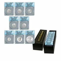 Deals 👍 Coin Collector 2017 PR70 ANACS FDOI LE 88 Silver Proof 8-Coin Set ⭐