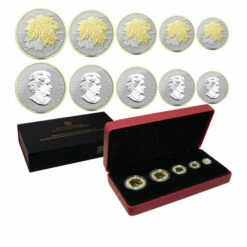 Top 10 🎉 Coin Collector 2014 Canada Silver Maple Leaf Fractional Coin Set 🤩