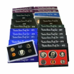 Brand new ✨ Coin Collector First 25 Years Of S-Mint Proof Sets - 1968 -1992 🎉